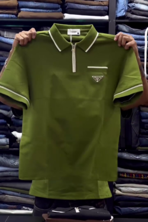 Men’s Cotton Piqué Short Sleeve Slim Fit Polo Shirt