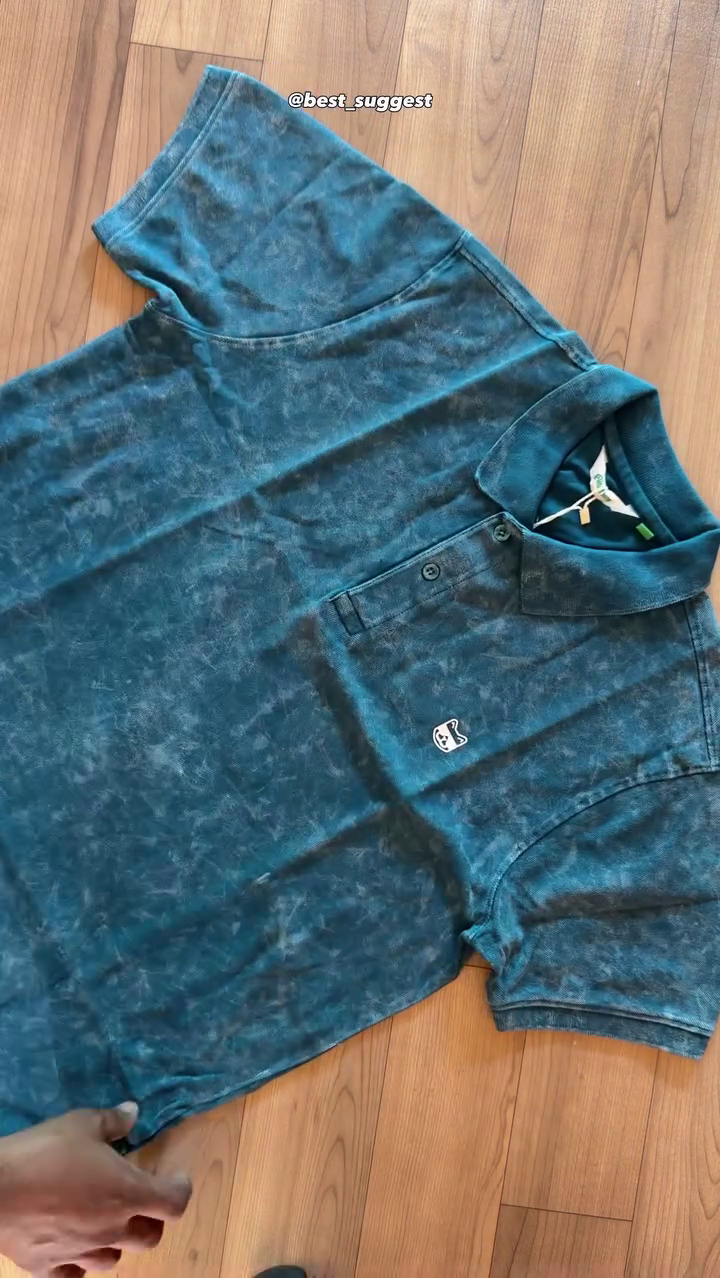 Men's Slim Fit Polyester Sporty Print Athleisure Polo T-Shirt with Half Sleeve, Moisture Wicking and Quick Dry - Image 4