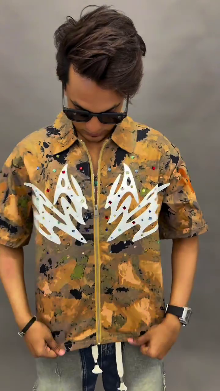 Men Original Opaque Printed Casual Shirt - Image 7
