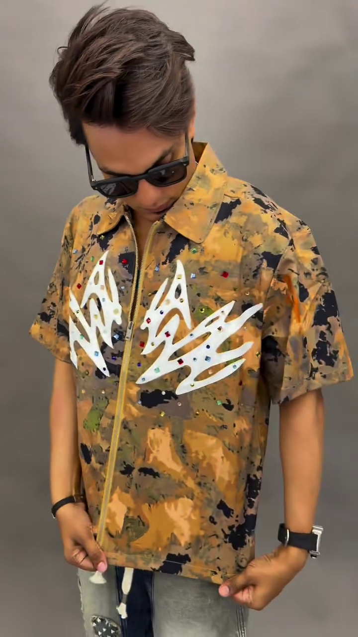 Men Original Opaque Printed Casual Shirt - Image 5