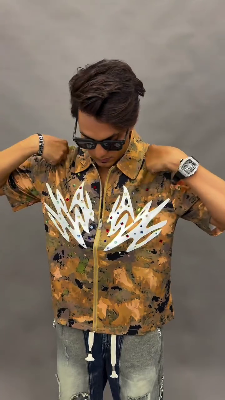 Men Original Opaque Printed Casual Shirt - Image 2