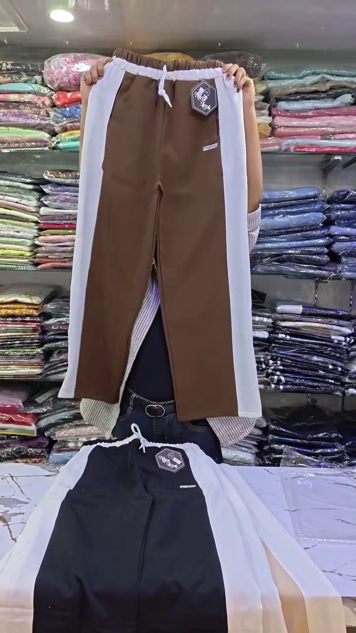 Women Regular Fit Brand Logo Track Pants - Image 3