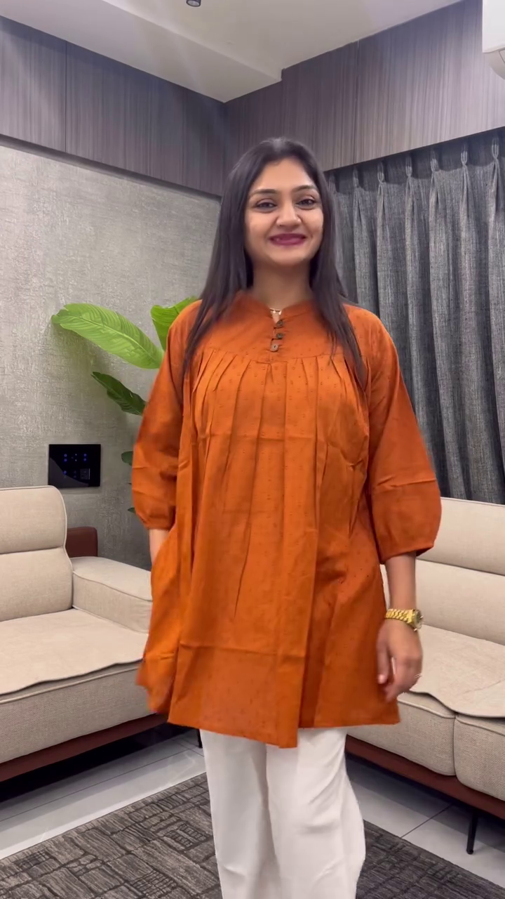 Women Brown Linen Co-Ords - Image 6