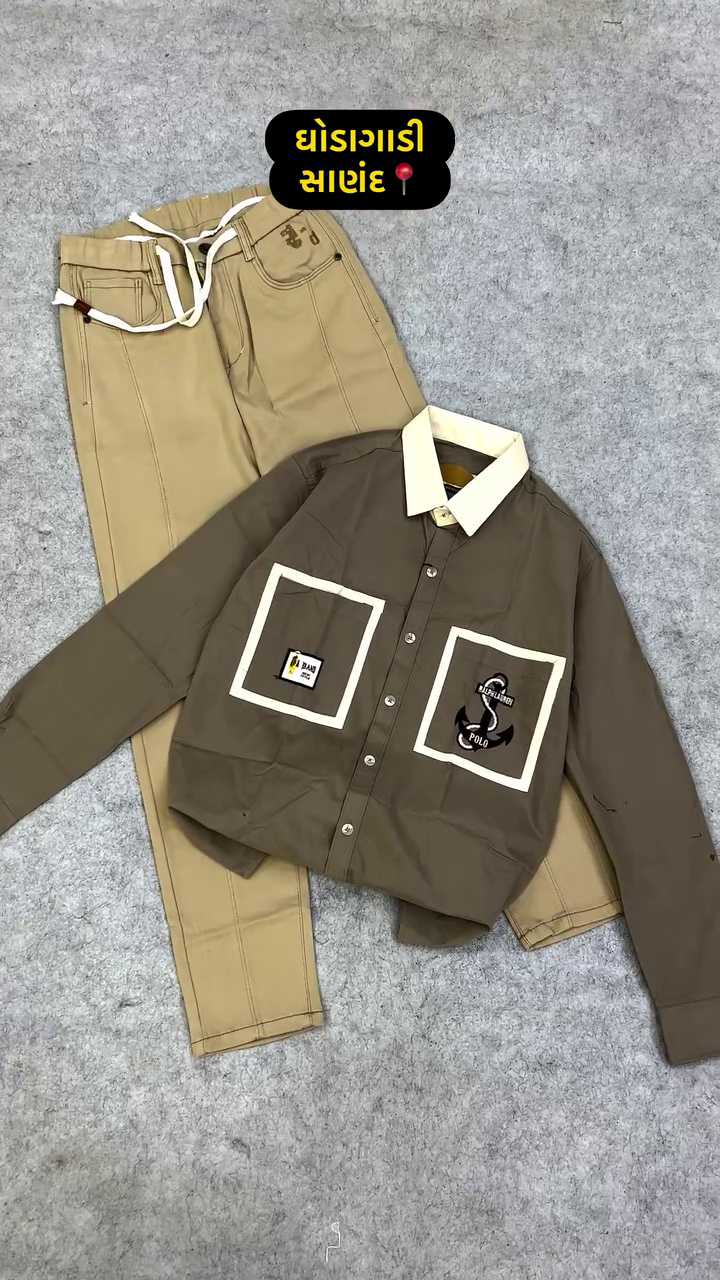 Comfort Printed Casual Shirt with T-Shirt - Image 3
