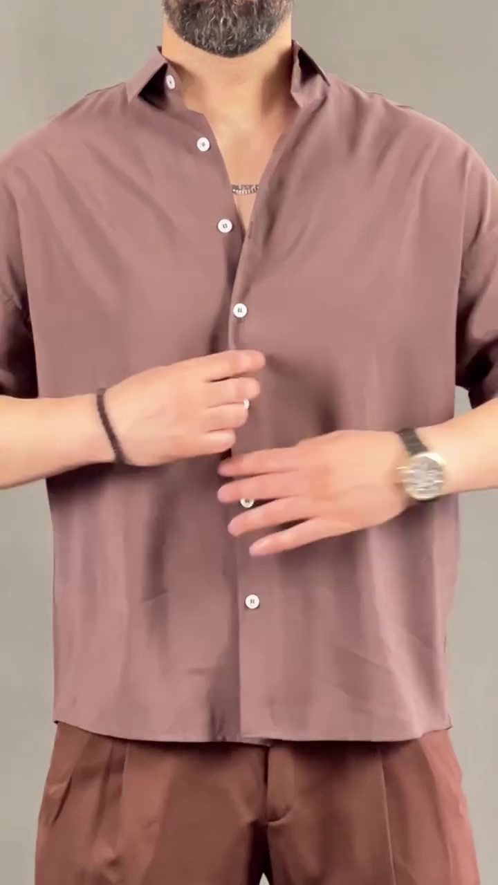 Men Classic Slim Fit Casual Shirt - Image 10