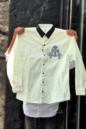 Premium Slim Fit Needle Work Party Shirt