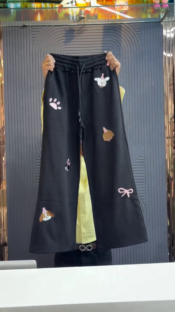 Women Men Cute Dachshund Dog Print Joggers Trousers Machettes Elastic Waist Drawstring Pants Women Leisure Loose Sports Pants Streetwear - Image 6