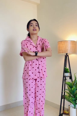 Women Printed Night suit