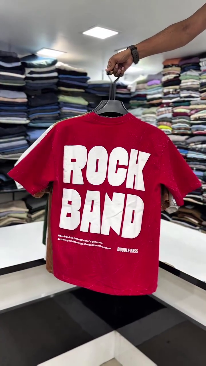 HD Printed Oversized Cotton T-shirt